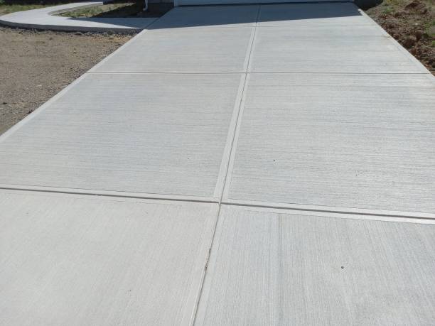 Concrete driveway flatwork